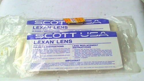 Scott usa adult clear goggle replacement lexan dual lens model 189 199 nos