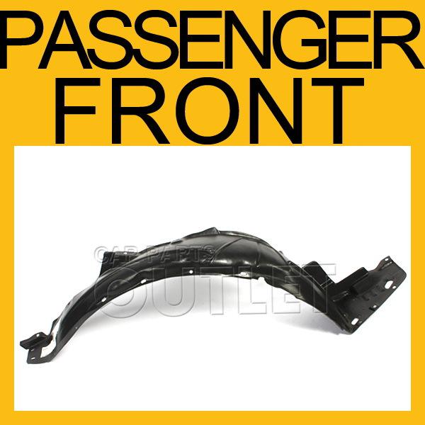 04-05 acura tsx fender liner splash shield right new rh