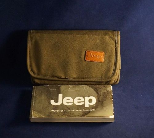 2009 jeep patriot owner&#039;s manual