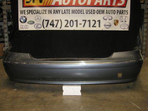 Mercedes benz e class e350 03-09 2007 2008 2009 rear bumper 2118800640 oem gray