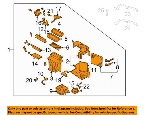 Nissan oem-heater assembly 271105y00a