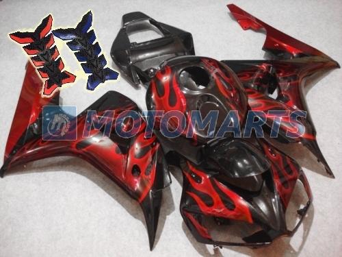 Free tank pad! injection fairing kit for honda cbr1000rr fireblade 2006 2007 eai