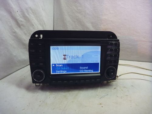 W220 mercedes 03-06 cl class radio audio command gps navigation a2208205989