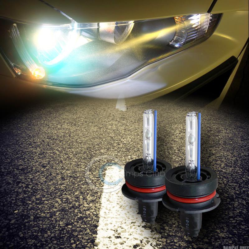 8000k hid xenon 9007 bulbs head lights conversion kit nissan saturn subaru vw