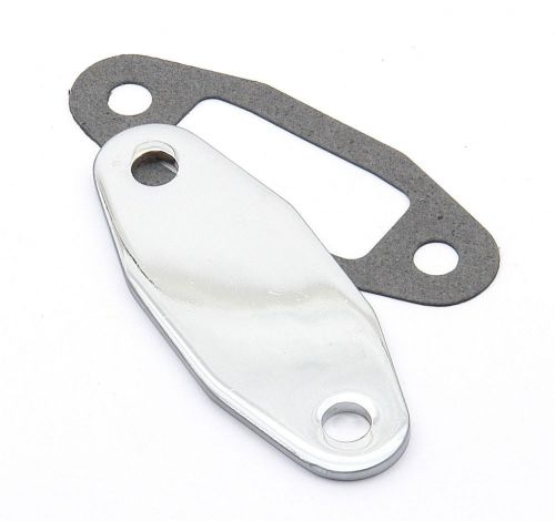 Fuel pump block-off plate mr gasket 1517