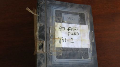 1997 ford f-150, f-250 shop service manual vol 1-handwritten label