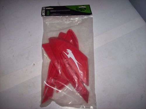 Arctic cat handguards hand shields guards mounts kit mounting snowmobile red new