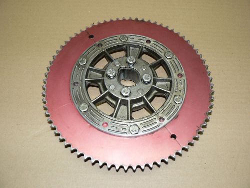 Vintage kart quick change sprocket hub with horstman 72 tooth sprocket. racing