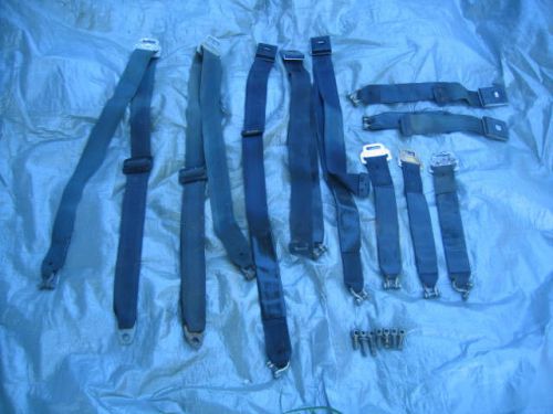 Series land rover static shoulder harness and lap belt set uk britax brand