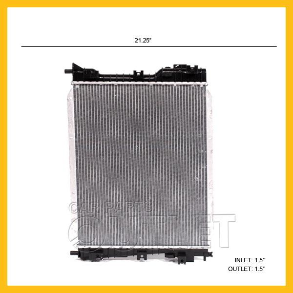 04 05-10 ford mustang v6 3.8 4.0 v8 4.6 auto radiator new 2004 2005-2010 base gt