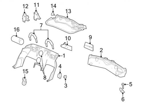 Chrysler oem dodge speaker cover 0tv68dx9aa image 8