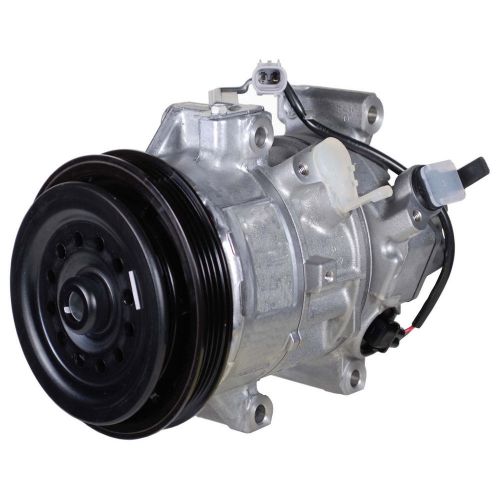 A/c compressor and clutch-new compressor denso fits 07-11 toyota yaris 1.5l-l4