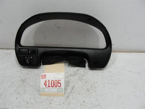 Speedometer instrument panel dash trim bezel cover power mirror switch dimmer