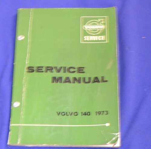 Service manual for 1973 volvo 140