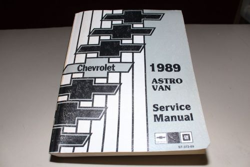 1989 astro m van light duty truck st37289 chevy chevrolet gm shop service manual