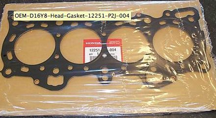 Genuine honda oem 96-00 civic-engine cylinder head gasket 12251p2j004