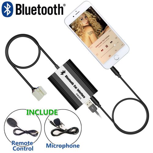 Bluetooth honda acura aux car music adapter carstream input hands audio accord