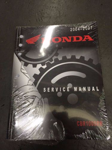 Honda cbr1000rr service manual 2004-2007 (new &amp; sealed)