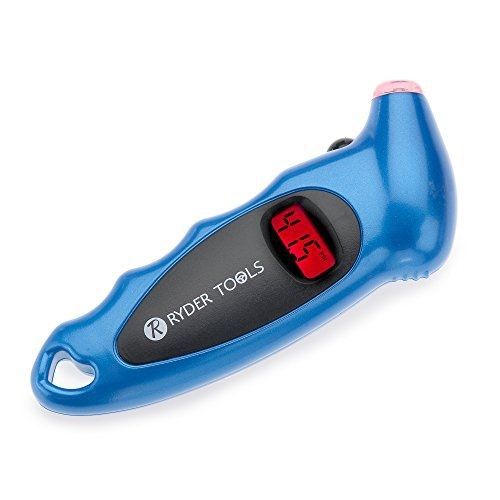 Ryder tools digital tire pressure gauge, accurate and easy to use, bright led