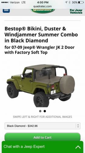 Jeep wrangler bikini soft top