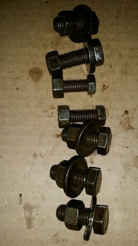 C3 corvette original front bumper support bolts