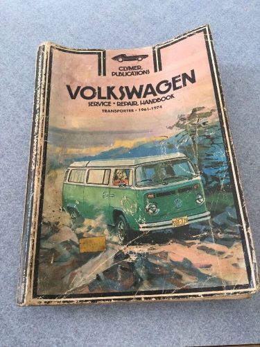 1961-1974  volkswagen  transporter repair service handbook manual