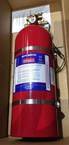 Sea-fire fd500m, fm200 automatic / manual fire extinguisher