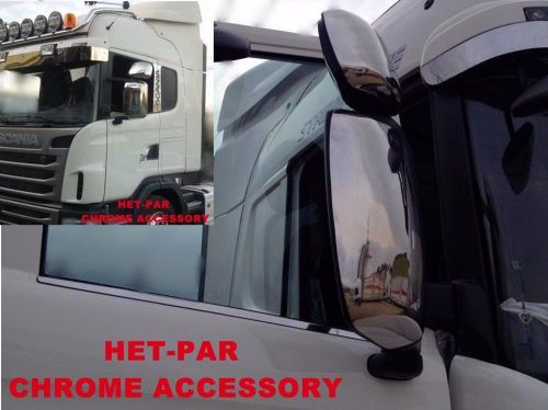 Staİnless steel chrome mİrror cover for scanİa trucks