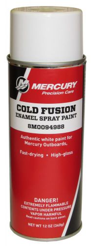 Oem mercury cold fusion white spray paint for verado outboards 92-8m0094988