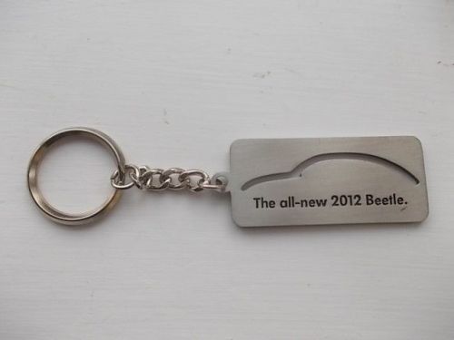 The all-new 2012 beetle / perfect delivery 365 volkswagen key chain