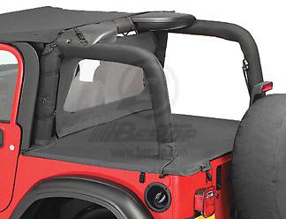 Bestop 90012-35 black diamond duster deck cover for 03-06 wrangler