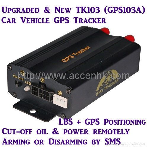 Tk103a complete vehicle tracking gps sms device with sim card