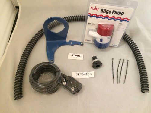 Yamaha superjet waveblaster bilge pump kit sj 701 rule 500 switch bracket