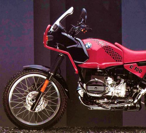 1992 bmw r100gs motorcycle  brochure -bmw r 100 gs-bmw r100gs motorcycle