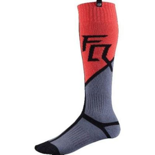 Fox racing fri capital thick socks - medium/red