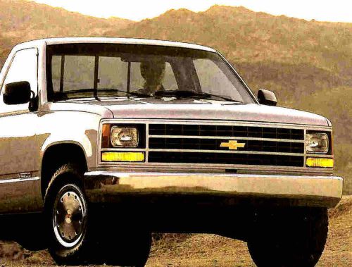 1992 chevy commercial truck brochure -pickup-blazer-van