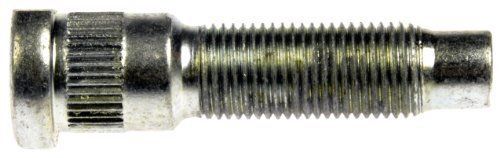 1/2-20 serrated wheel stud with clip head - .610 in knurl; 2