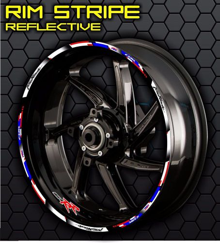 Honda cbr 954 rr fereblade  2002-2003  rim stripe reflective  wheel decal tape