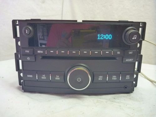 09 10 11 chevrolet hhr radio cd aux input for ipod player 20919523  gl3258