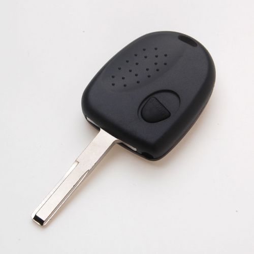 1 bt remote key shell black replacement blank blade for chevrolet key fob case