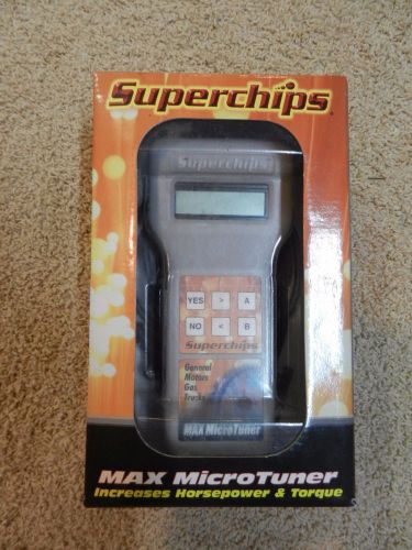 Superchips max microtuner p/n 2714 04-05 gm v8 gas trucks