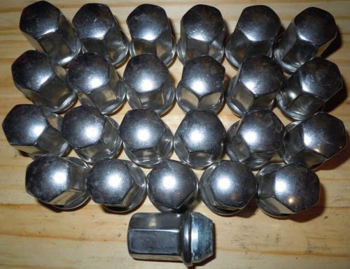 1988-2016 gmc sierra factory oem lug nuts x20 14x1.5mm thread exposed lugs