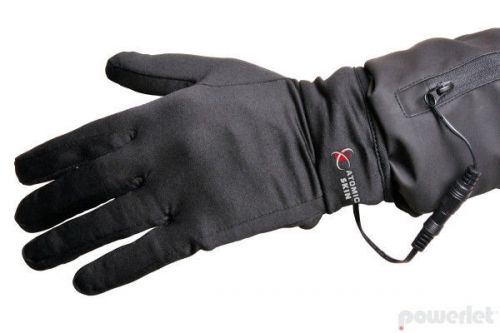 Atomic skin adult black heated glove liner w/ no heat controller