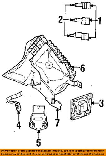 Mopar oem 4896003ab ignition system-m.a.p. sensor