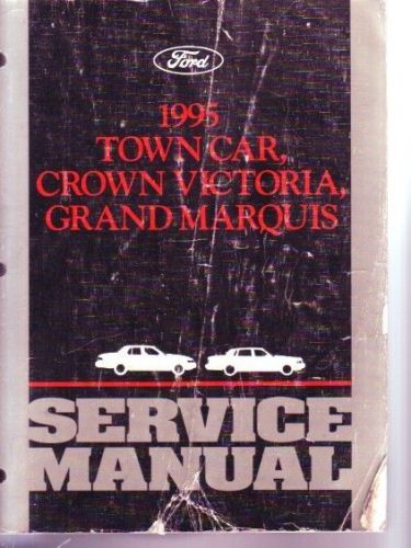 1995 lincoln town car crown victoria marquis factory shop service manual