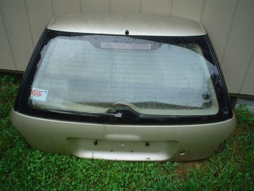 96 97 98 99 saturn s series station wagon sw1 sw2 rear liftgate hatch beige