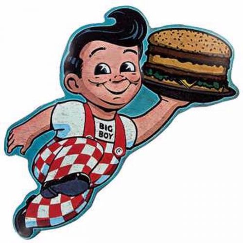 Bob&#034;s big boy drive in metal signs restaurant diner vintage style movie man cave