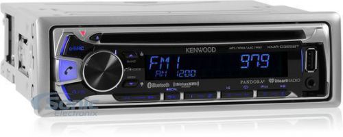 Kenwood kmr-d362bt single din siriusxm ready multimedia bluetooth marine stereo