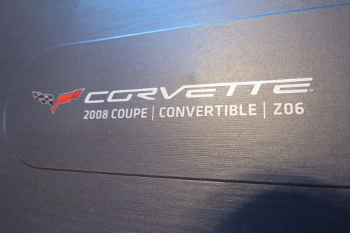 2008 corvette deluxe dealer brochure - great condition!