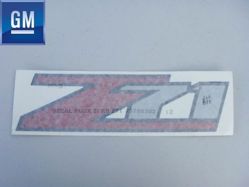 Chevy silverado gmc sierra truck pick up gm suv z71 bed side decal sticker new